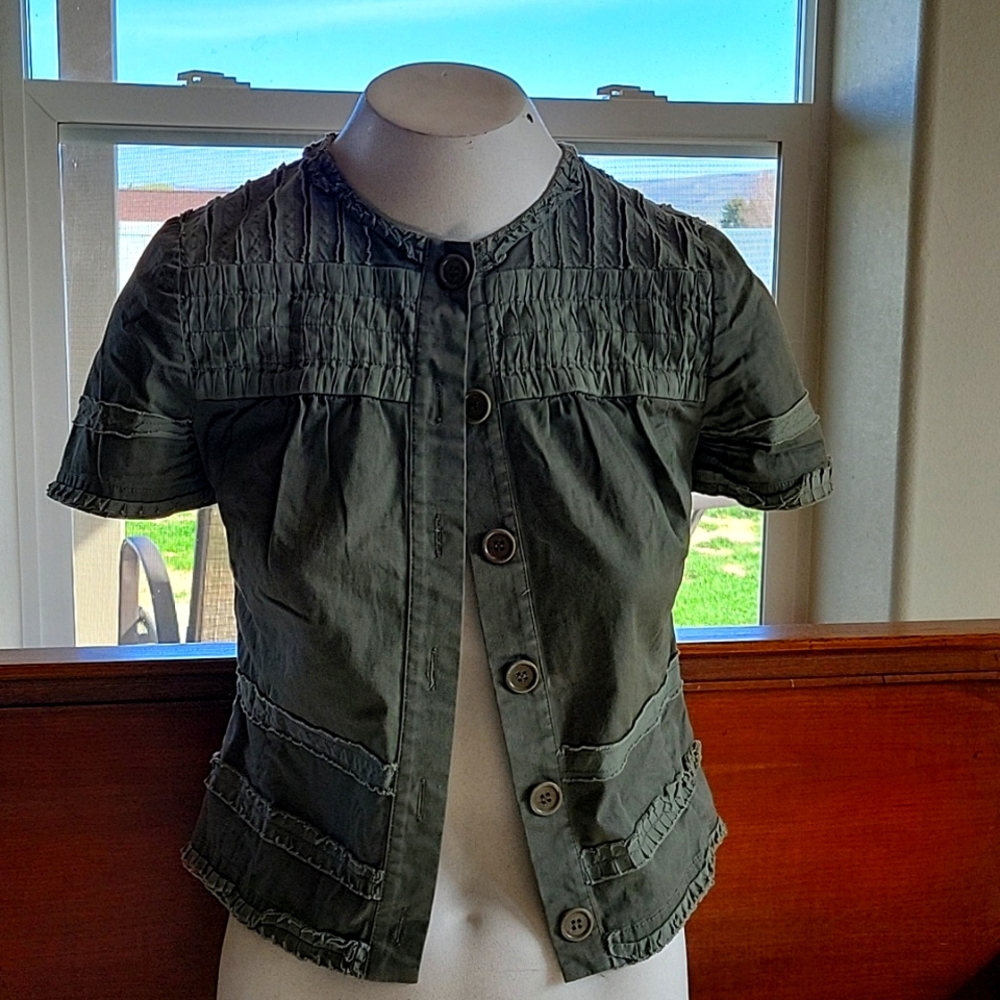 BCBG Short Sleeve Jacket